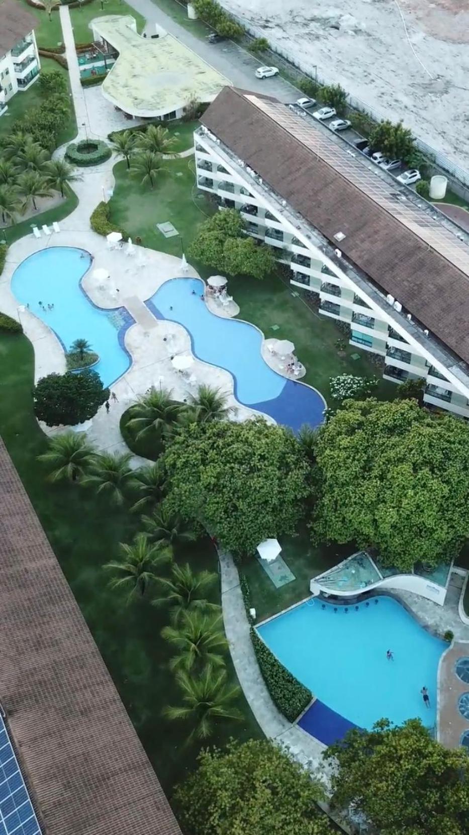 Luxo A Beira-Mar - Flats No Carneiros Beach Resort プライア・ドス・カルネイロス エクステリア 写真